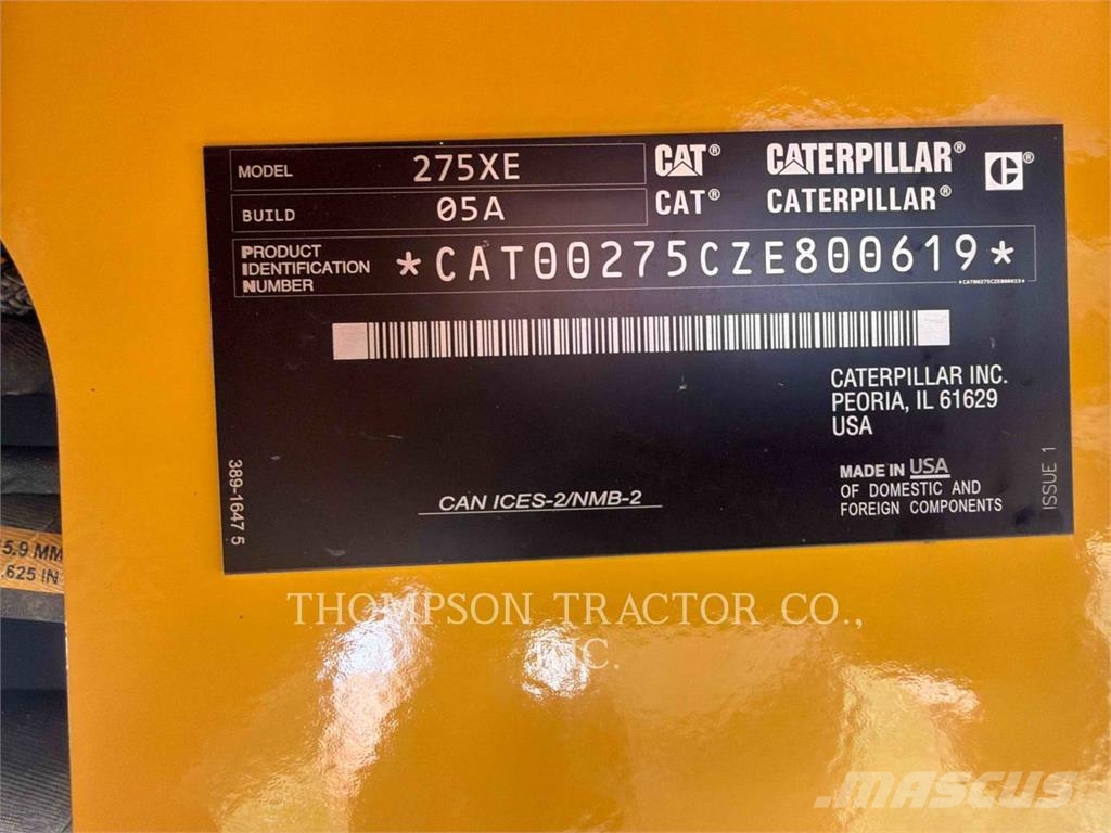 CAT 27505XE Nakladalci goseničarji