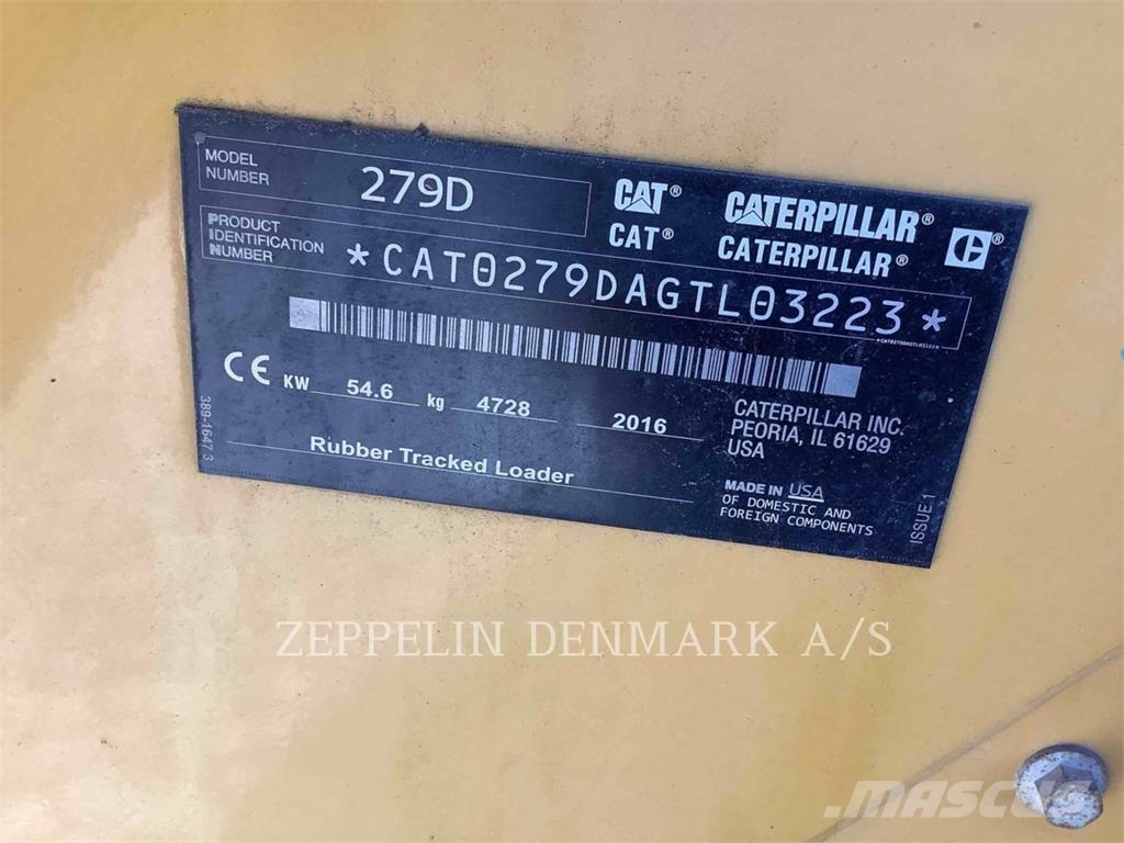 CAT 279D لوادر زحافة