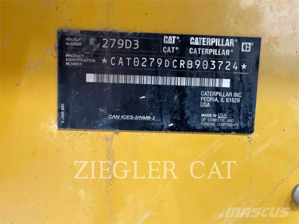 CAT 279D3 推土機