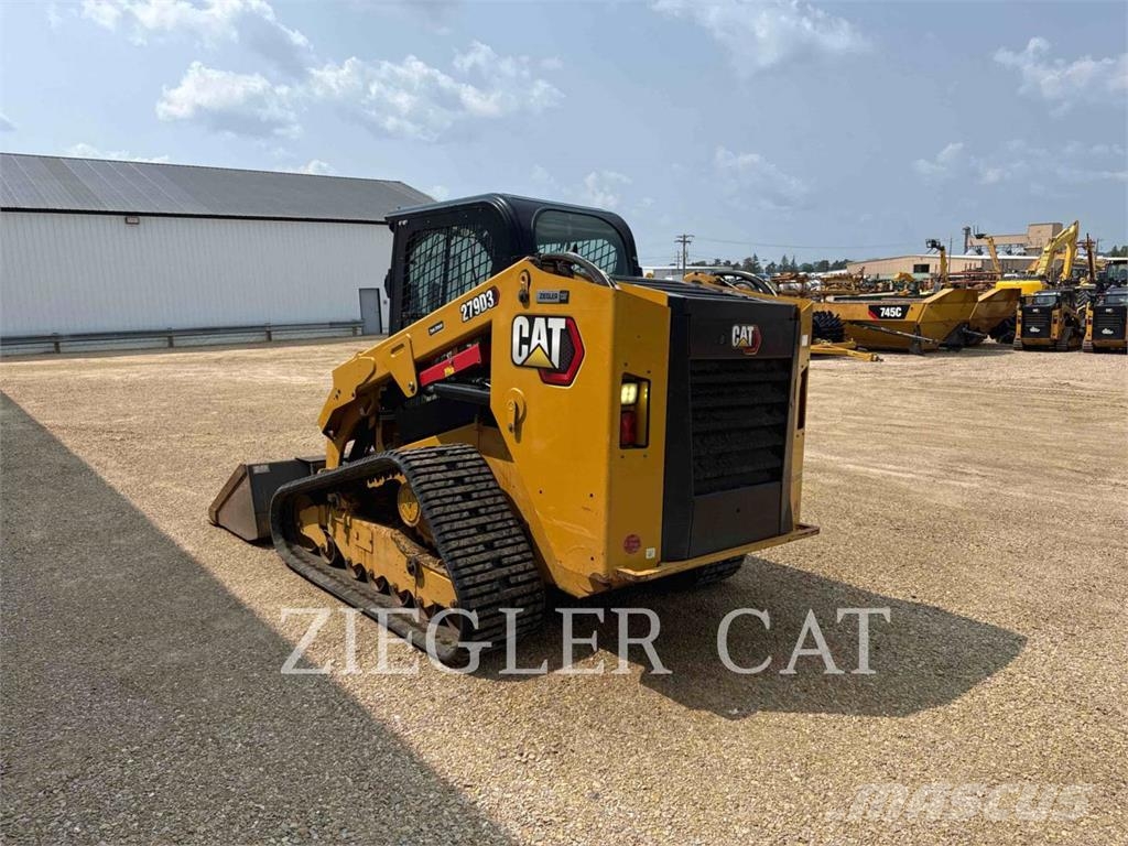 CAT 279D3 Lánctalpas homlokrakodók