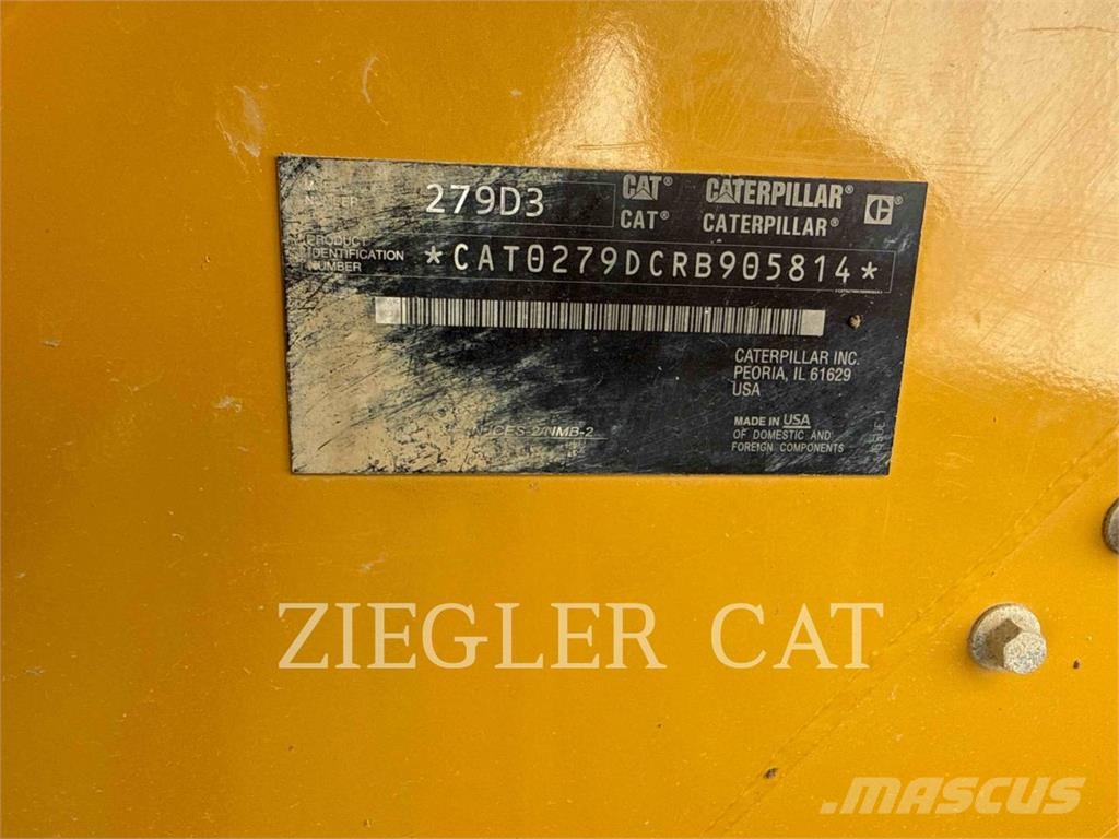 CAT 279D3 Cargadoras sobre orugas