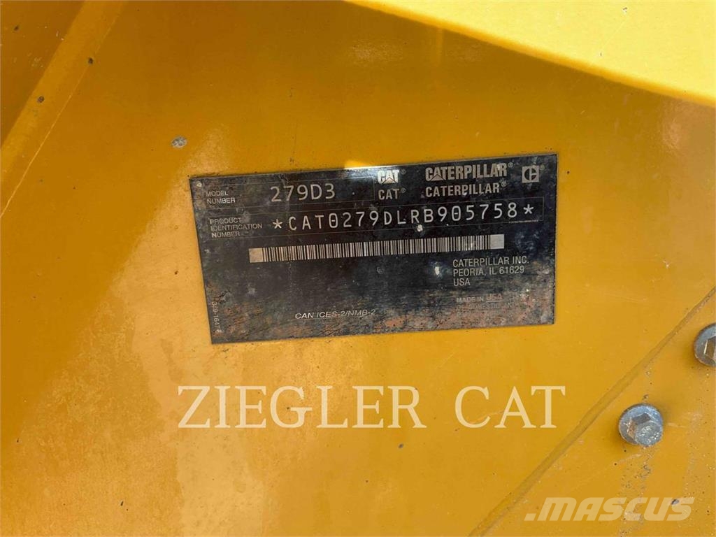 CAT 279D3 Cargadoras sobre orugas