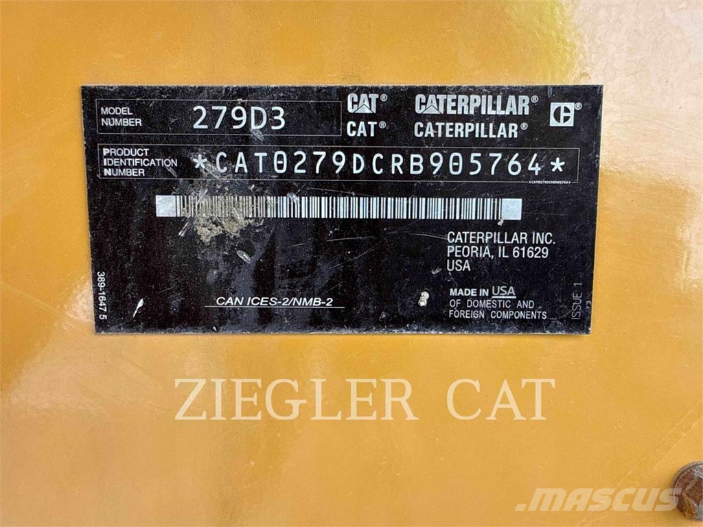 CAT 279D3 لوادر زحافة