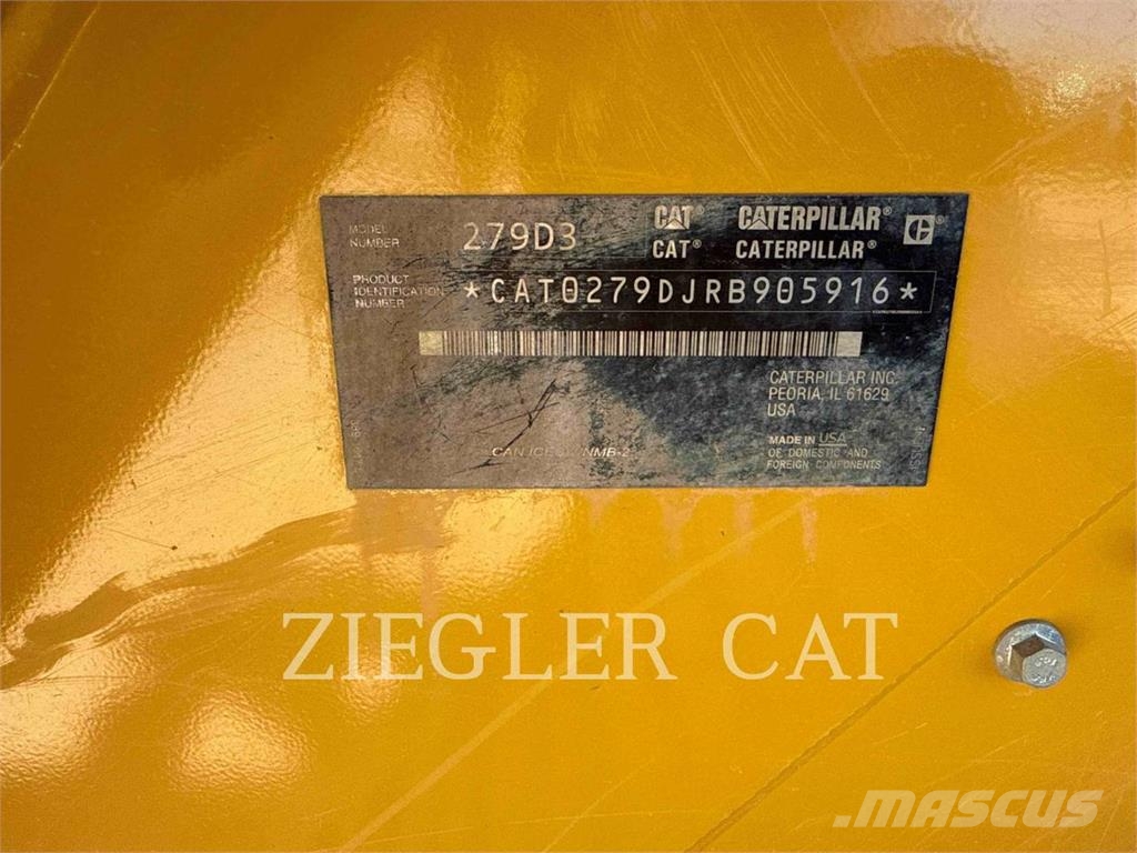 CAT 279D3 لوادر زحافة