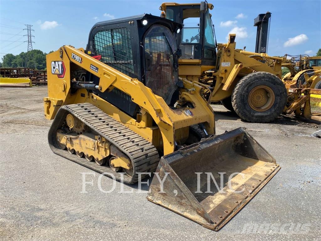 CAT 279D3 Lánctalpas homlokrakodók