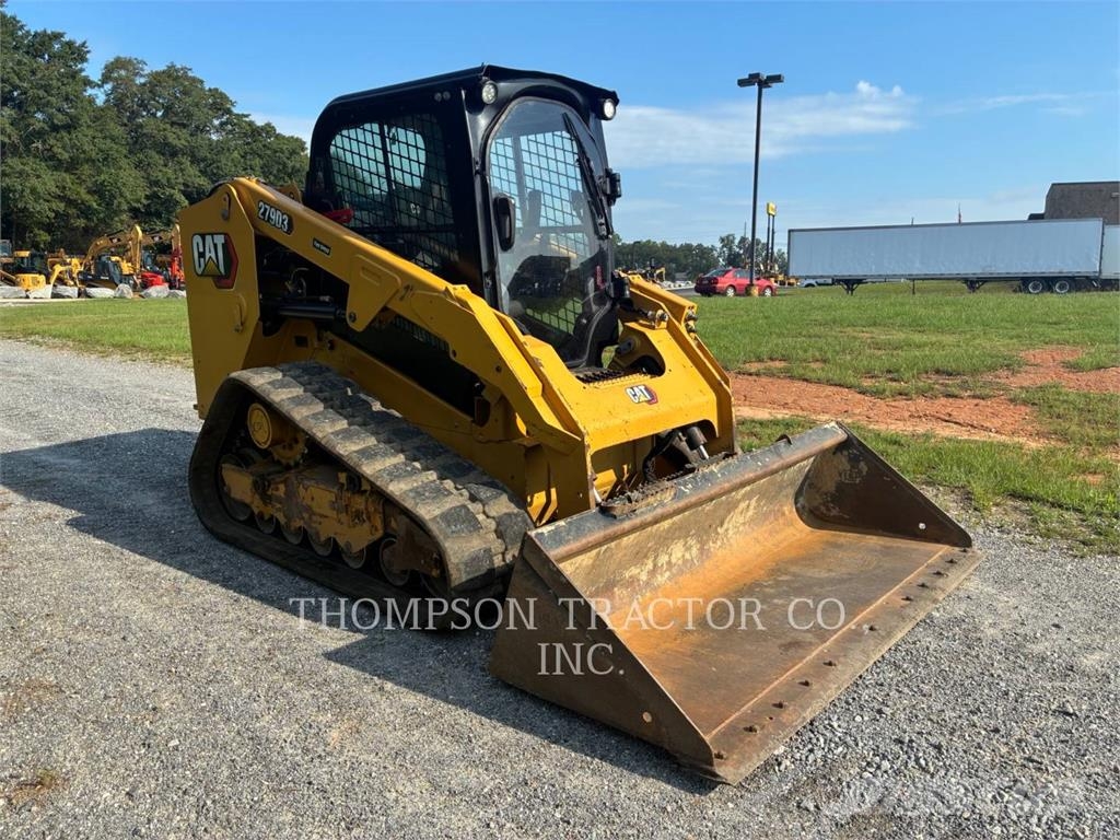 CAT 279D3 Lánctalpas homlokrakodók