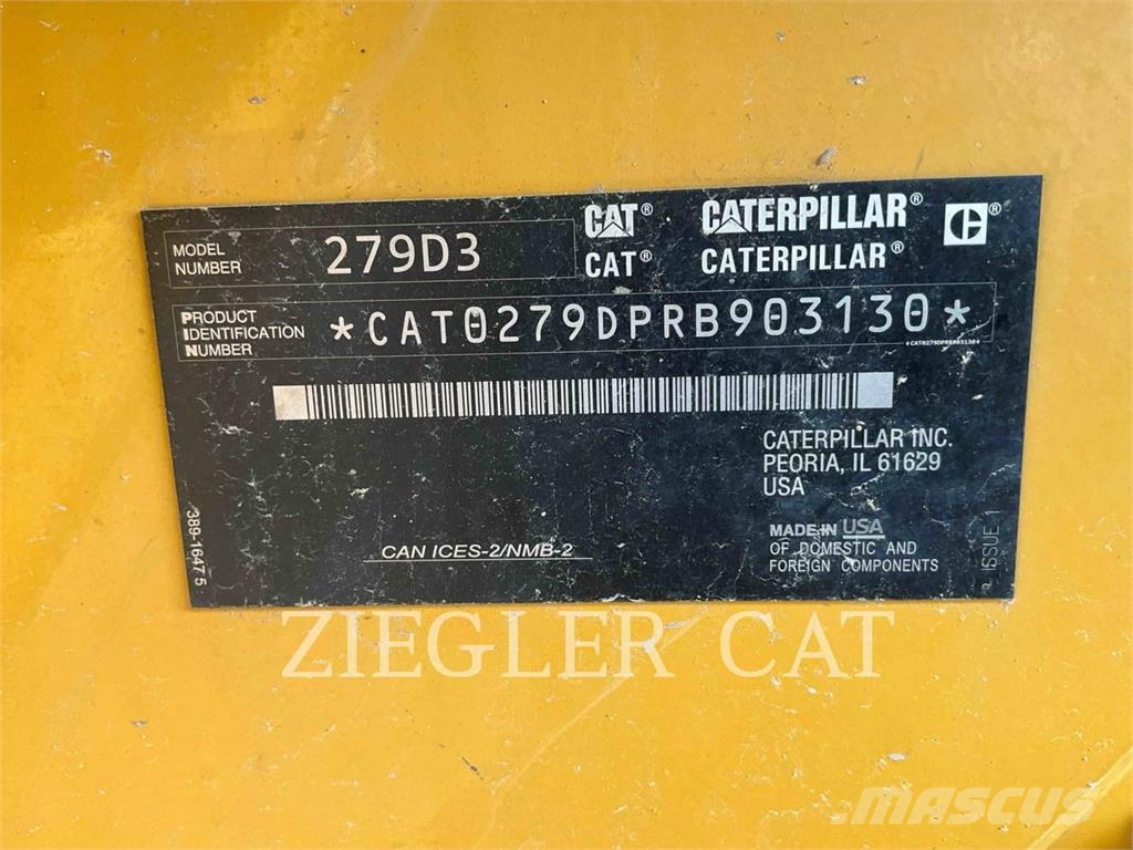 CAT 279D3 Larvebåndslæssere