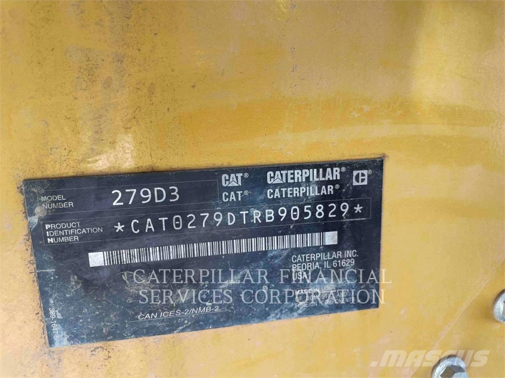 CAT 279D3 لوادر زحافة