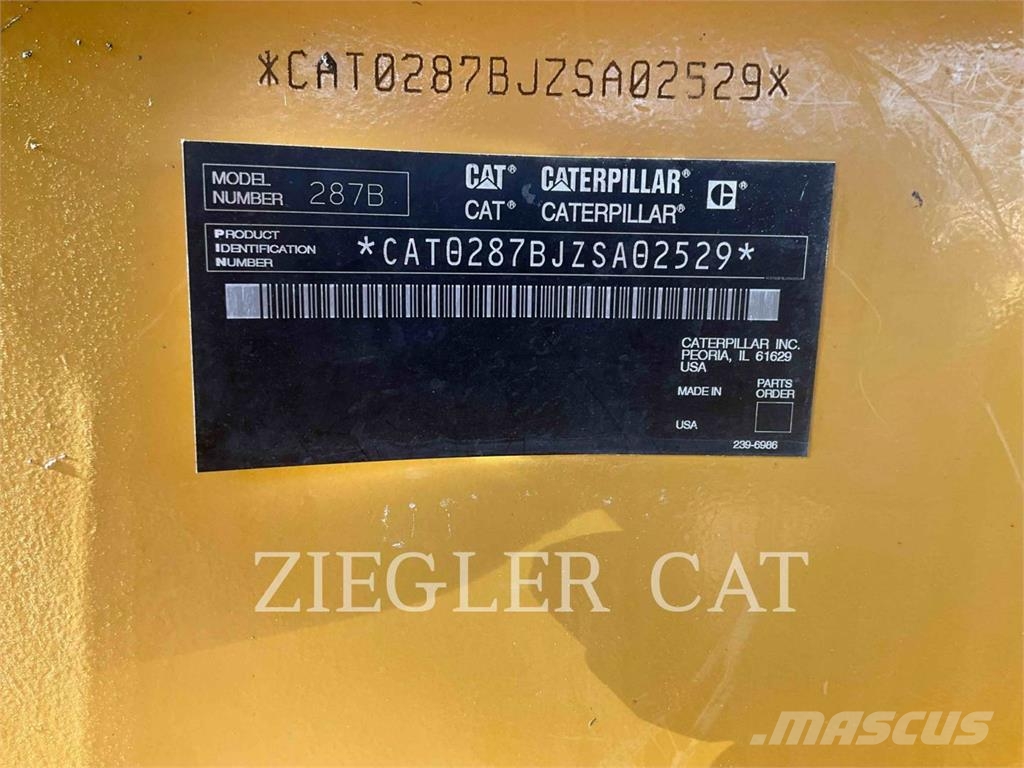 CAT 287B Φορτωτές με ερπύστριες