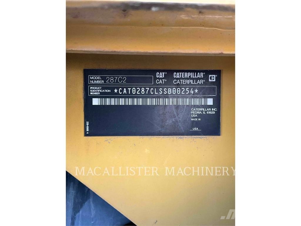 CAT 287C2 Larvebåndslæssere