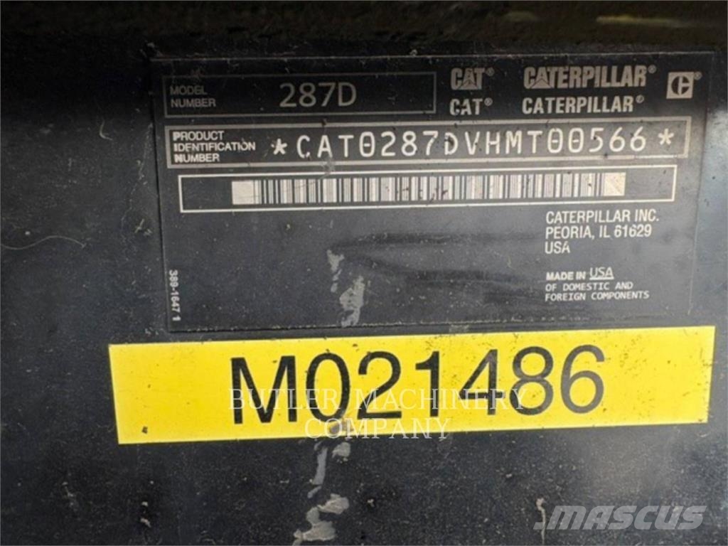 CAT 287D لوادر زحافة