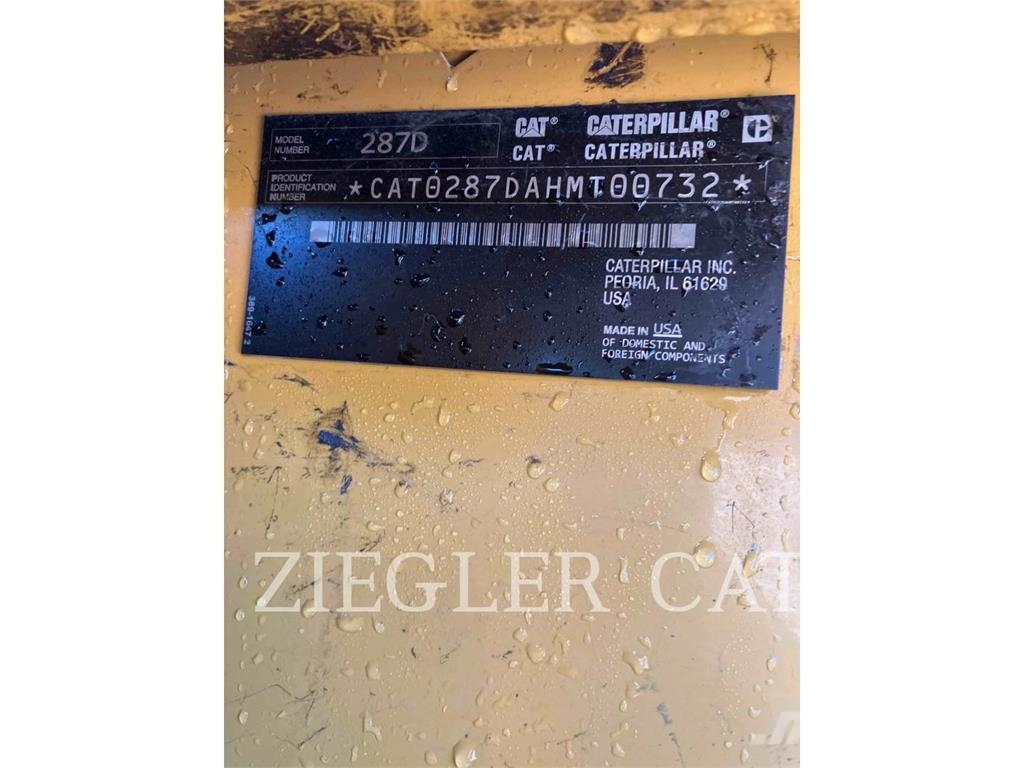 CAT 287D Φορτωτές με ερπύστριες