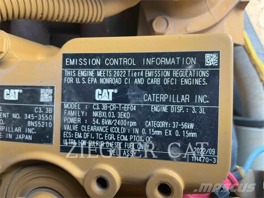 CAT 287D Larvebåndslæssere
