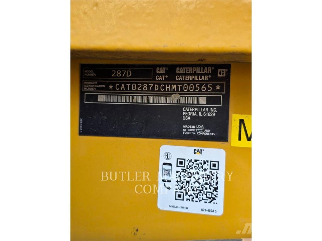 CAT 287D C3H2 Rupsladers