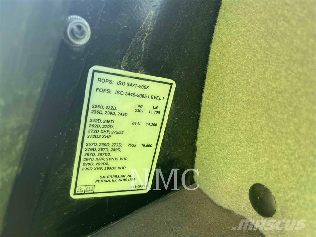 CAT 289D Utovarivaču guseničara