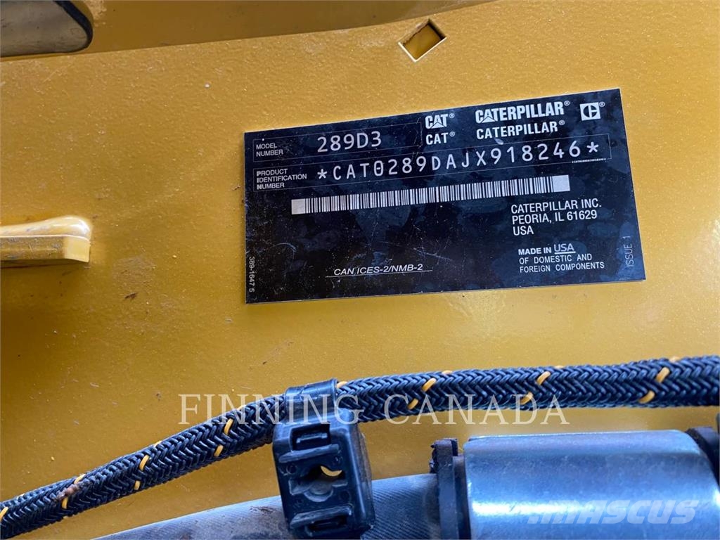 CAT 289D3 Φορτωτές με ερπύστριες