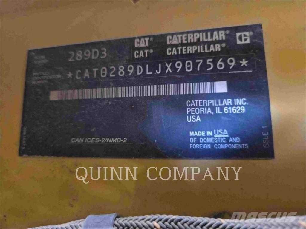 CAT 289D3 Φορτωτάκια