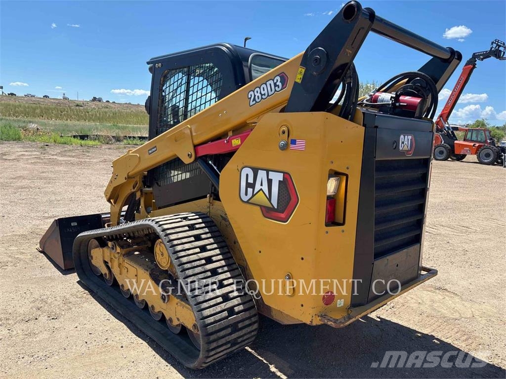CAT 289D3 Lánctalpas homlokrakodók