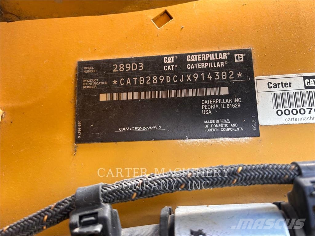 CAT 289D3 Φορτωτάκια