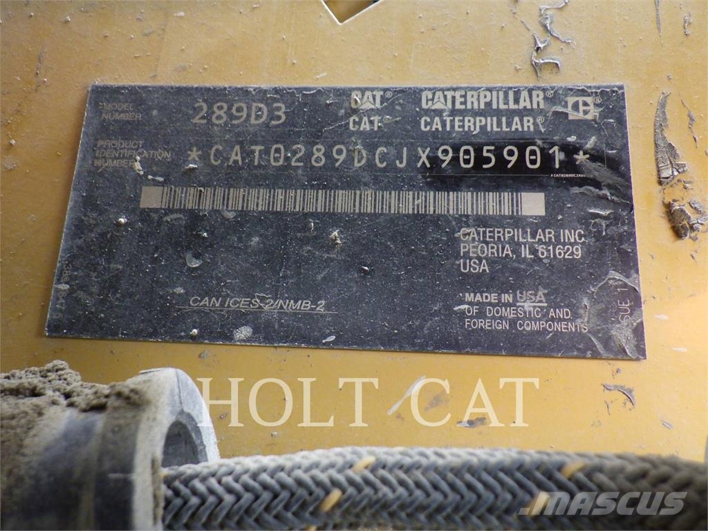 CAT 289D3 Φορτωτές με ερπύστριες