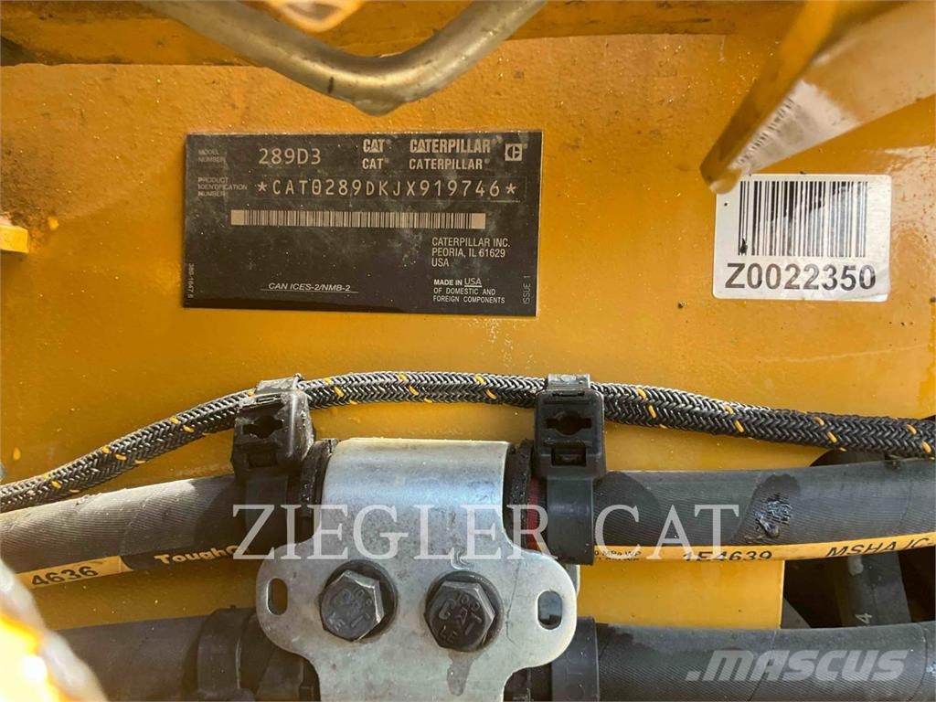 CAT 289D3 Φορτωτές με ερπύστριες