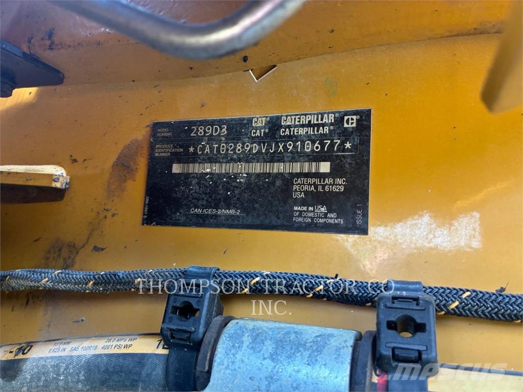 CAT 289D3 Φορτωτές με ερπύστριες