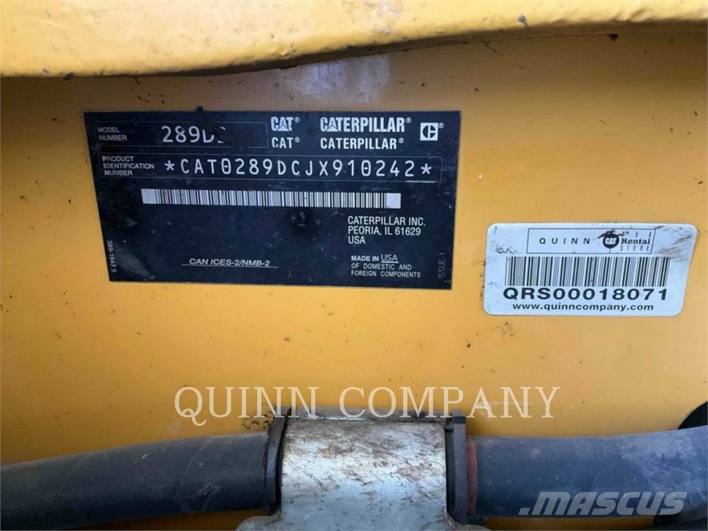 CAT 289D3 Φορτωτάκια