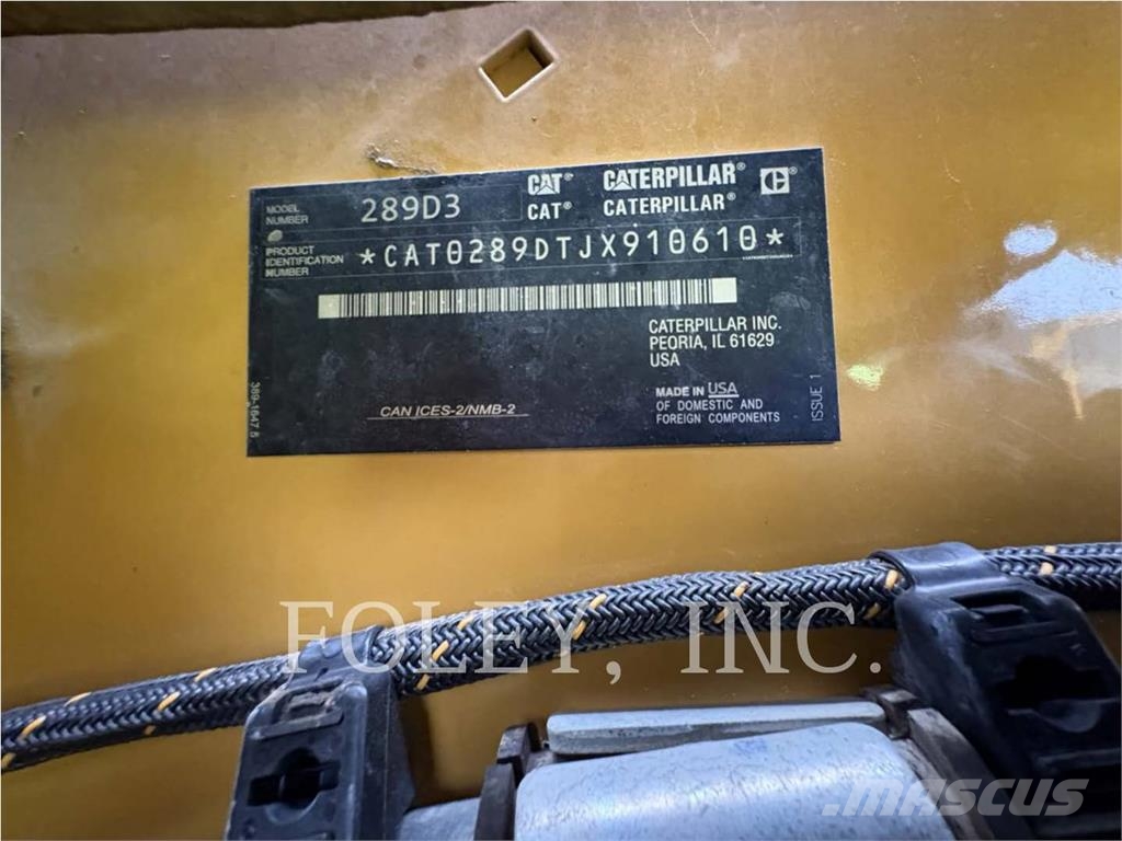 CAT 289D3 Φορτωτές με ερπύστριες