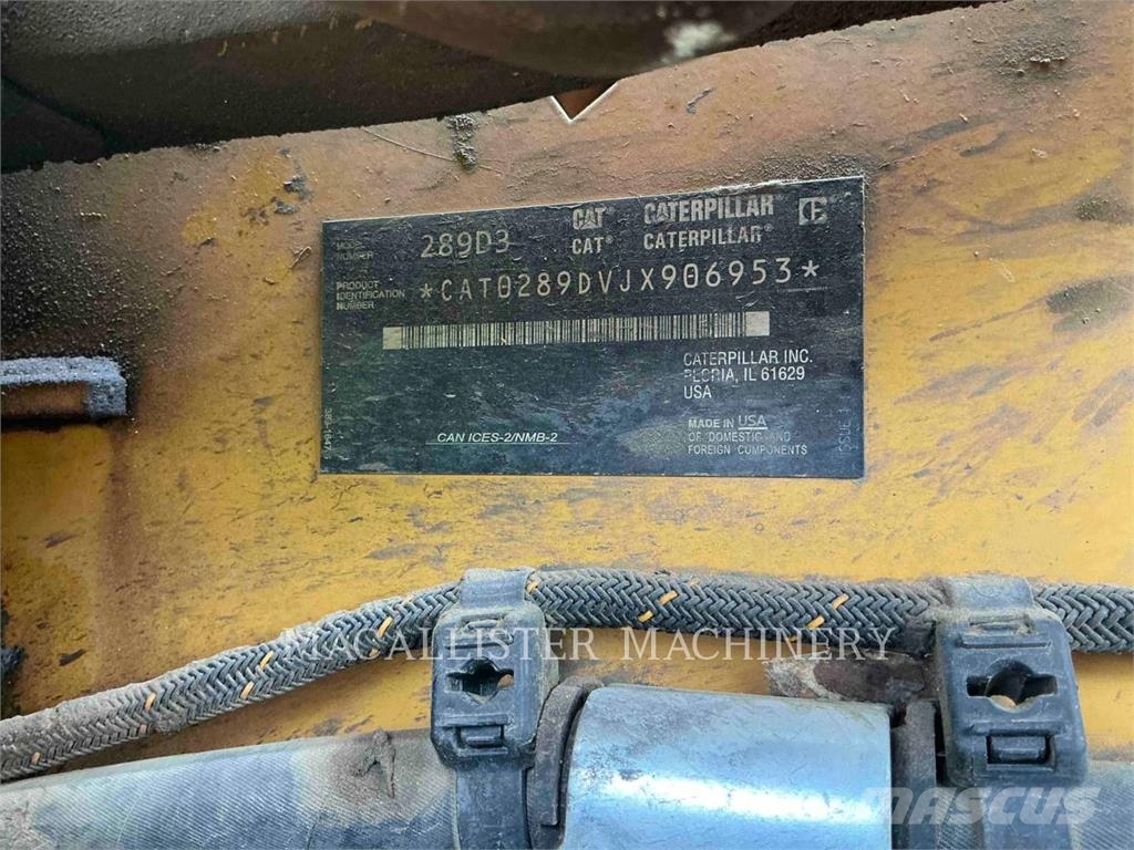 CAT 289D3 Larvebåndslæssere