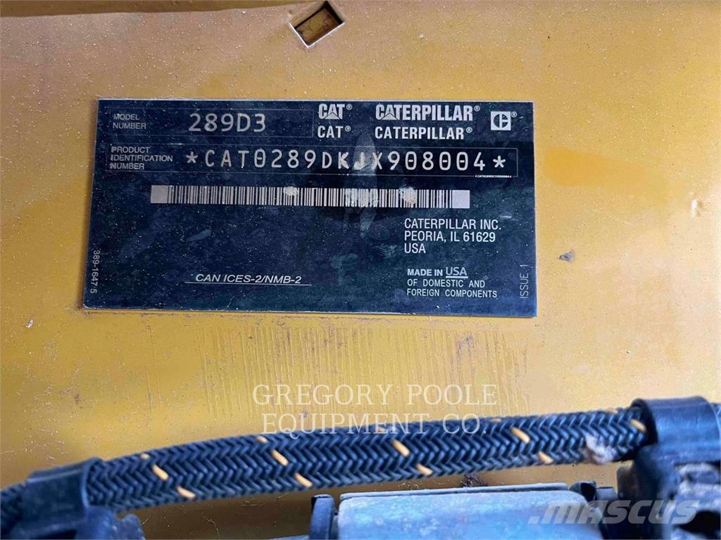 CAT 289D3 Larvebåndslæssere