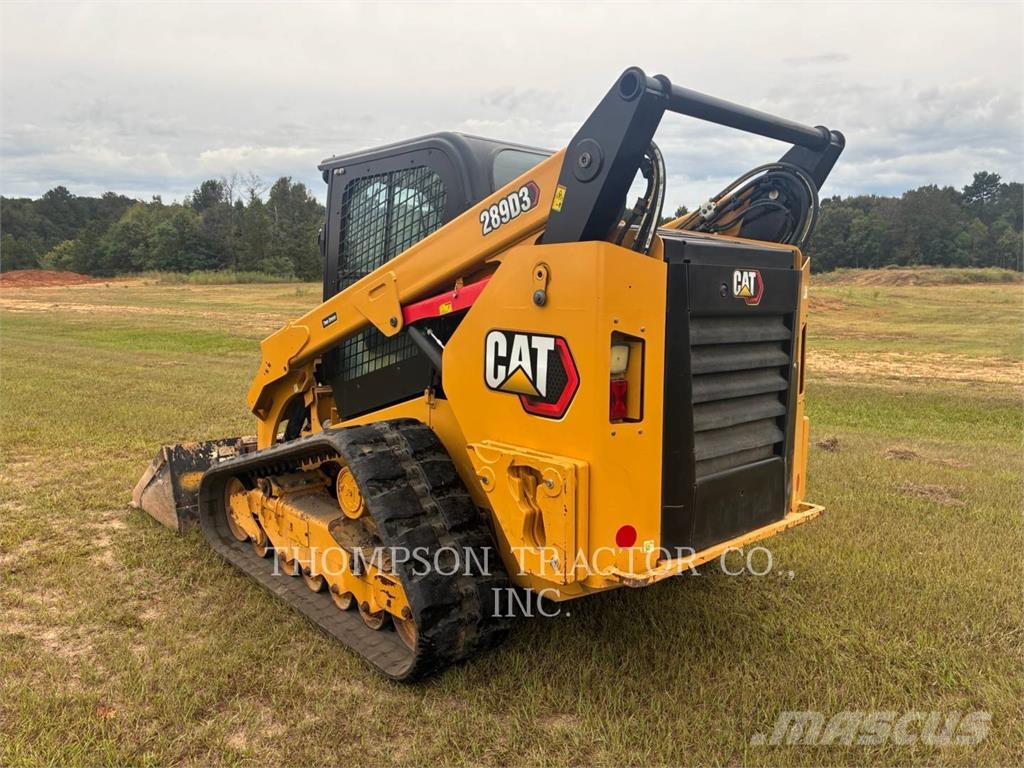 CAT 289D3 Lánctalpas homlokrakodók