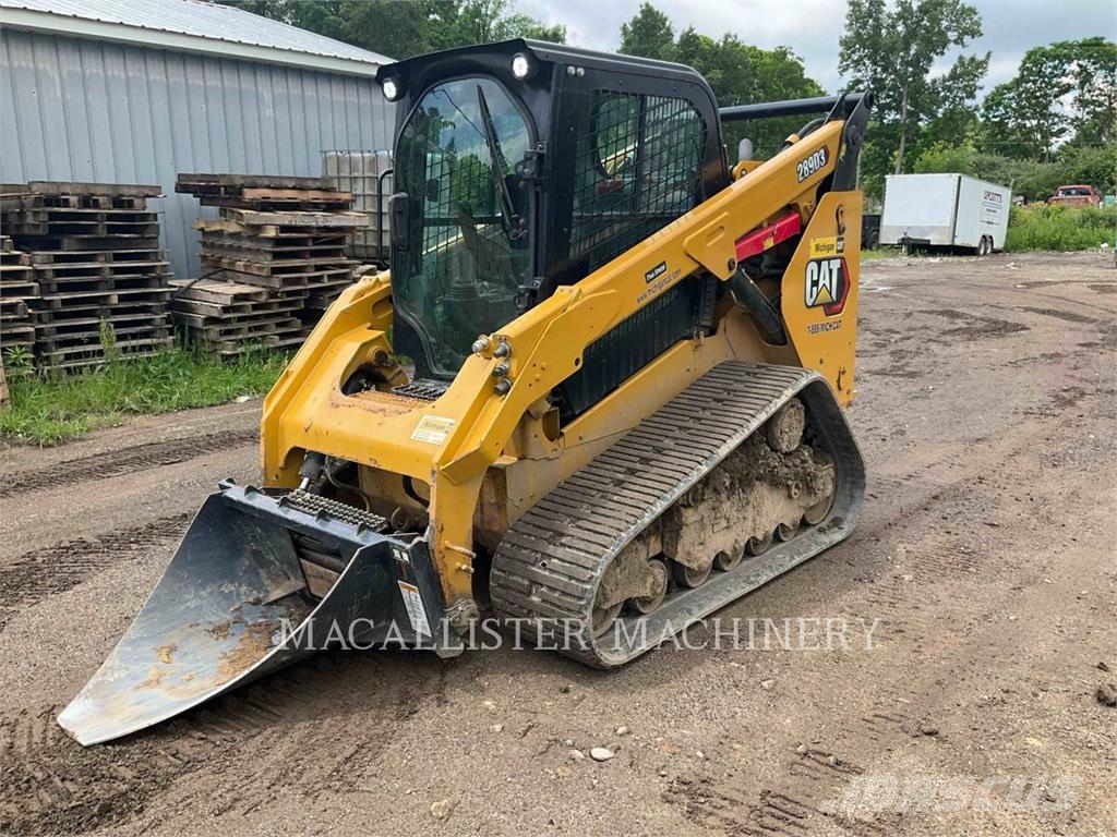 CAT 289D3 Lánctalpas homlokrakodók