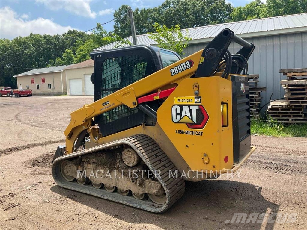 CAT 289D3 Lánctalpas homlokrakodók