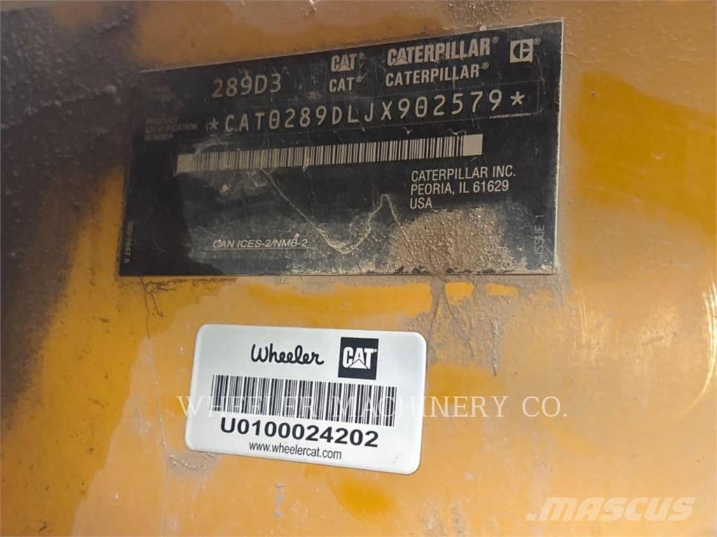 CAT 289D3 C3H2 Crawler loaders