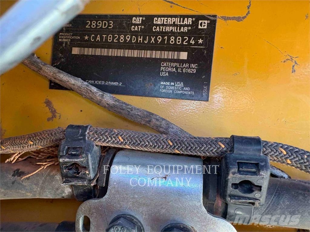 CAT 289D3XPS2C Krautuvai su šoniniu pasukimu