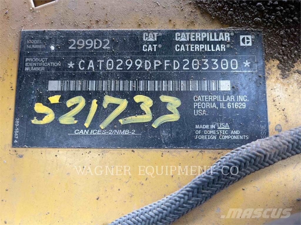 CAT 299D2 Crawler loaders