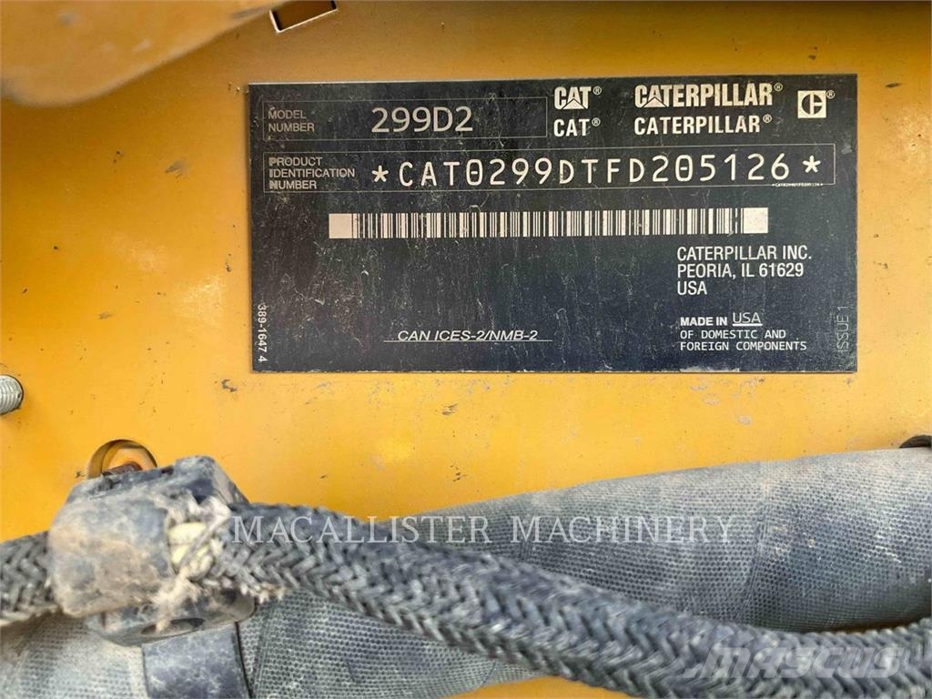 CAT 299D2 推土機