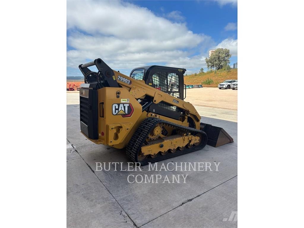 CAT 299D3 Lánctalpas homlokrakodók
