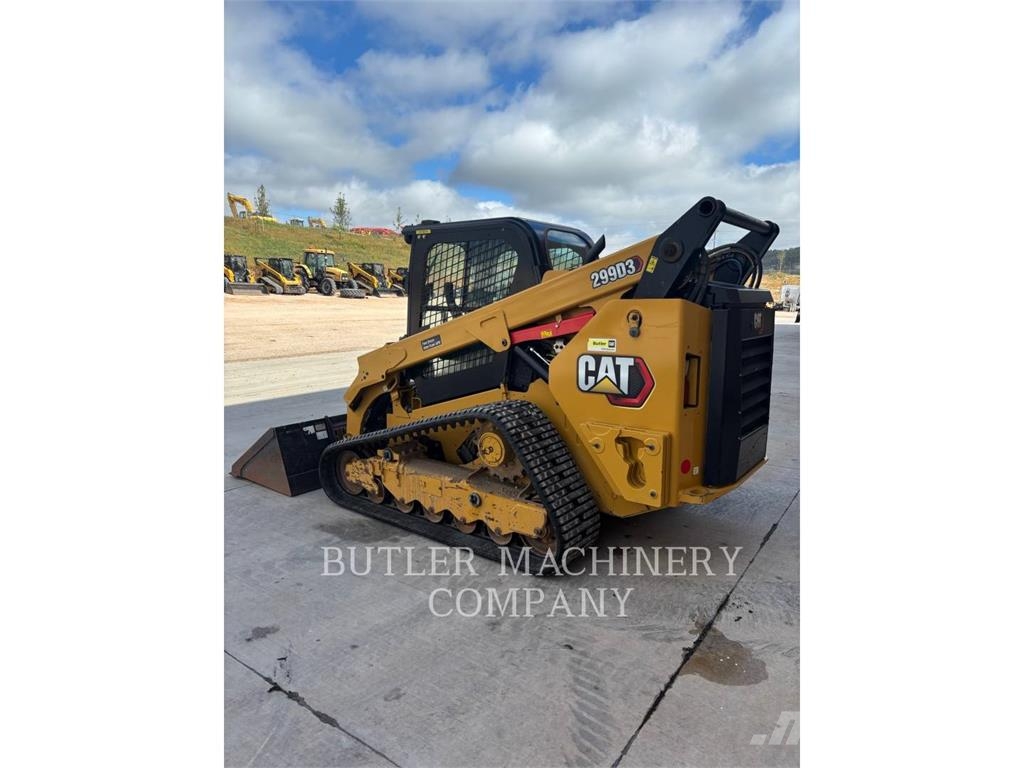 CAT 299D3 Lánctalpas homlokrakodók