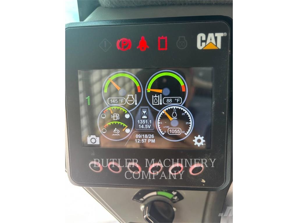 CAT 299D3 Lánctalpas homlokrakodók