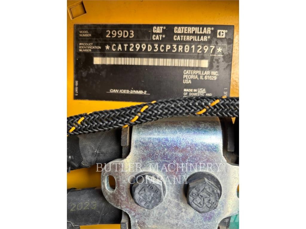 CAT 299D3 Lánctalpas homlokrakodók