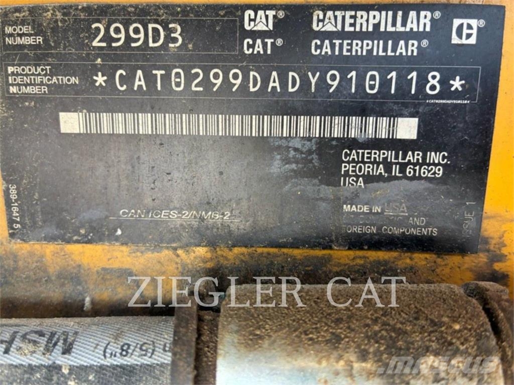 CAT 299D3 Rupsladers