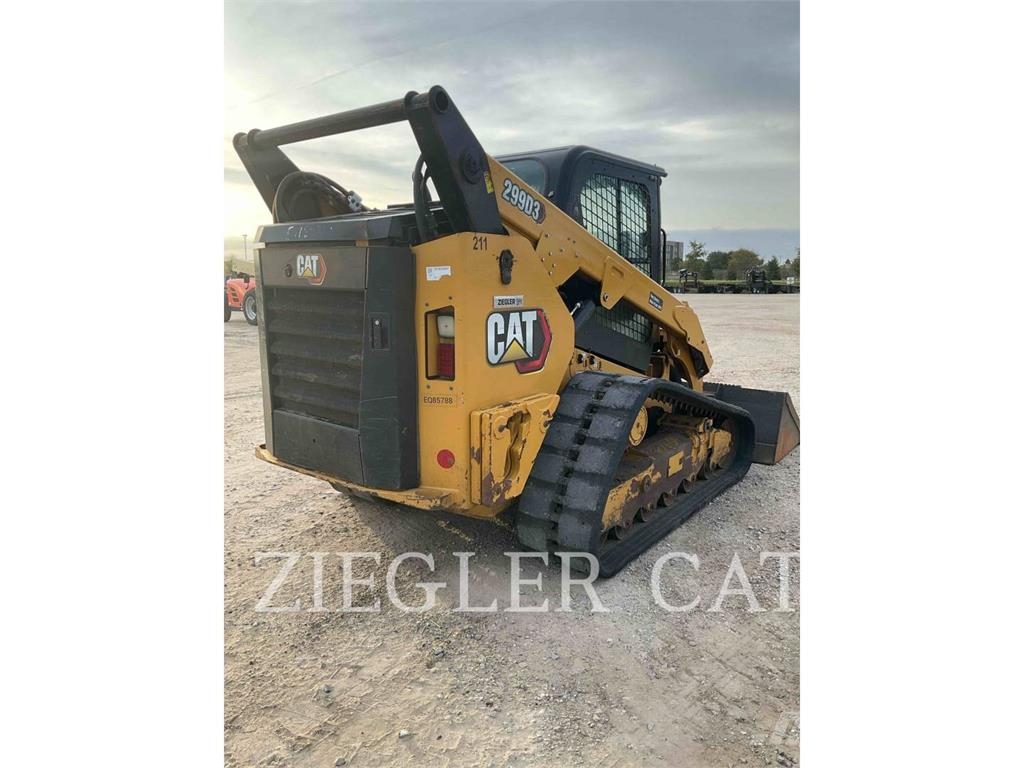 CAT 299D3 Kāpurķēžu iekrāvēji