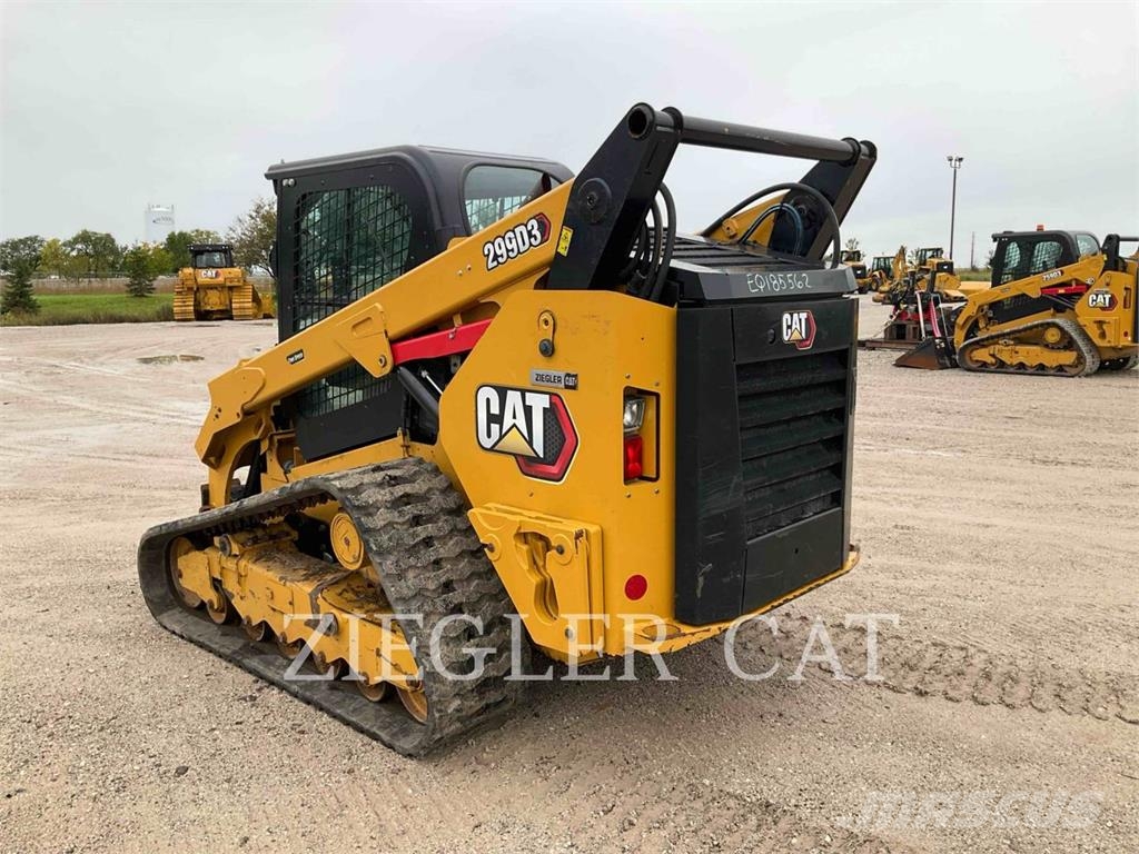 CAT 299D3 Lánctalpas homlokrakodók