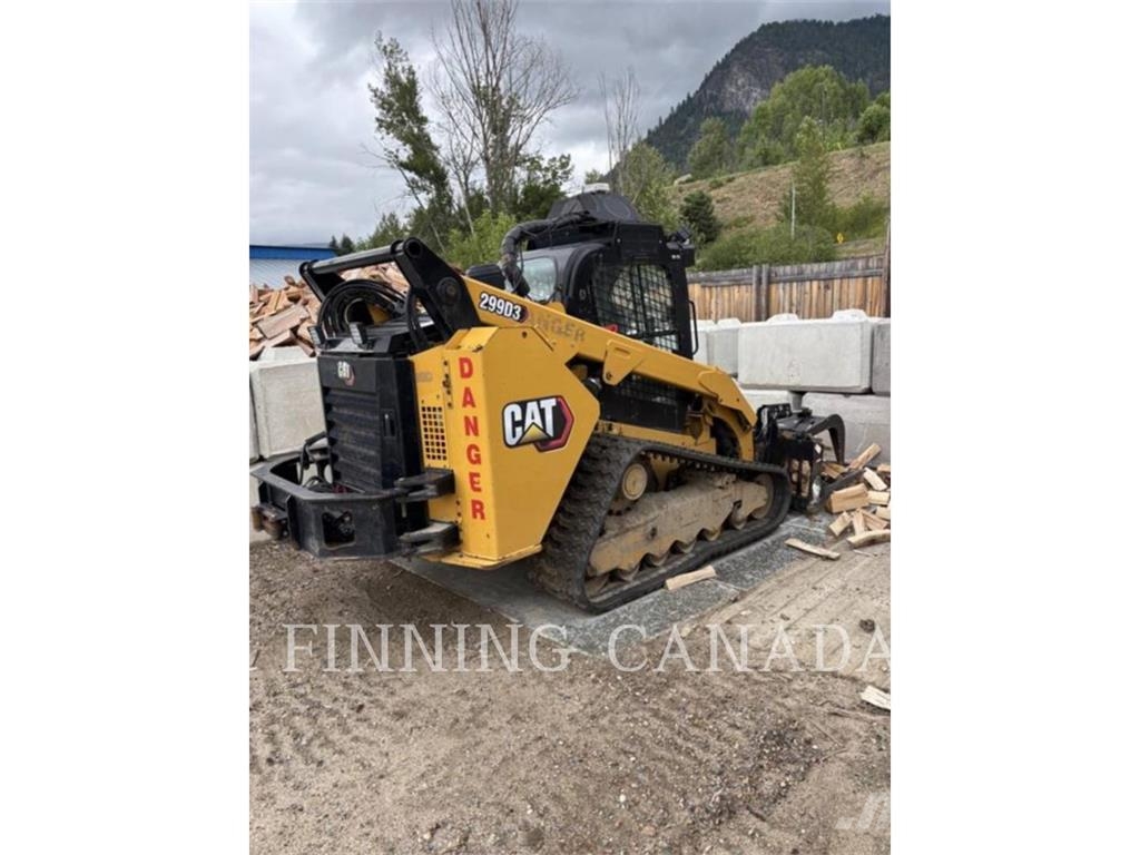 CAT 299D3 Šmykom riadené nakladače