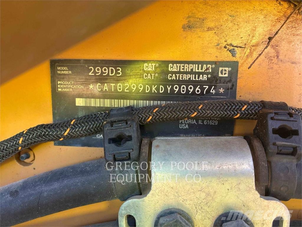 CAT 299D3 Lánctalpas homlokrakodók