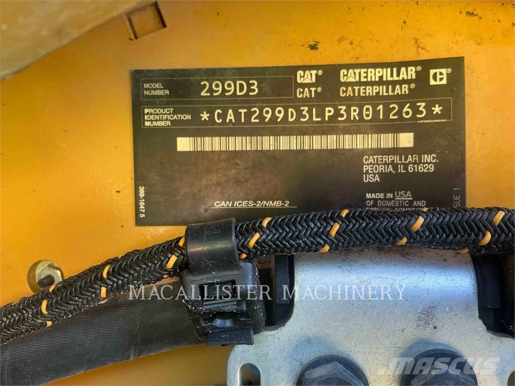 CAT 299D3 AHQB Telakuormaajat