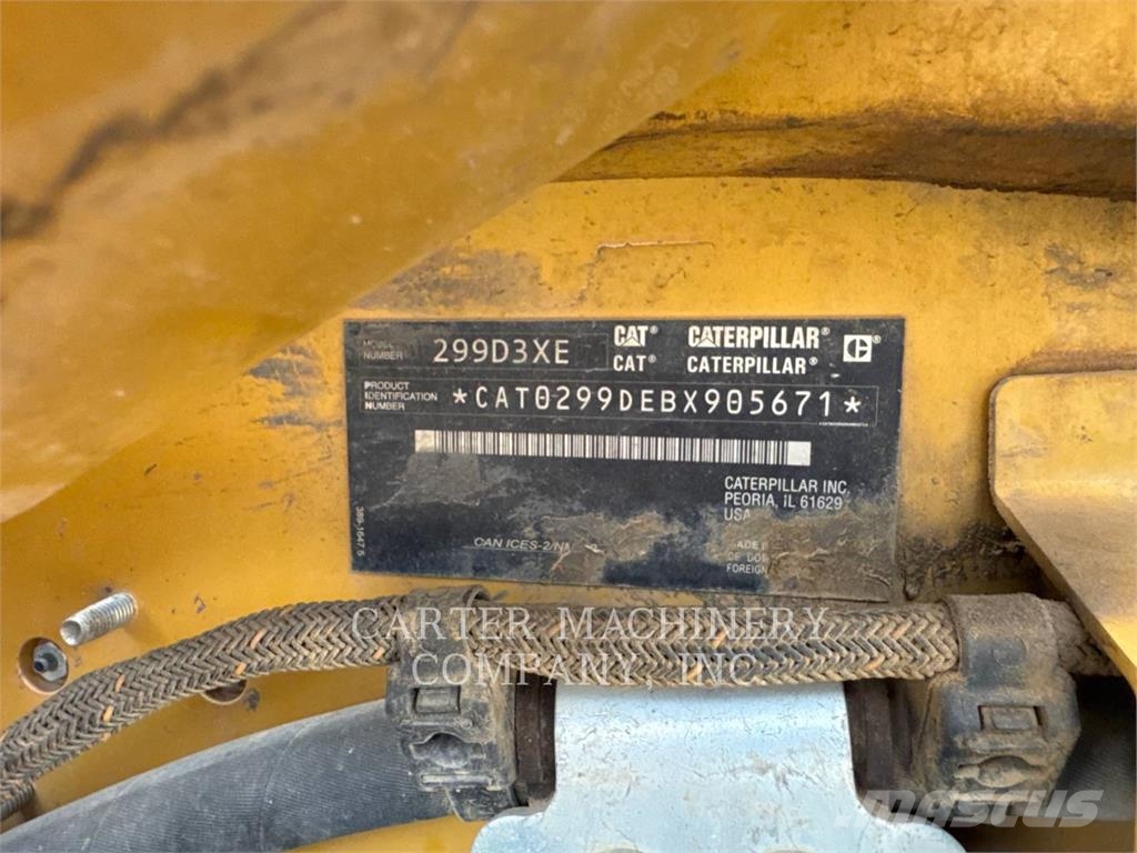 CAT 299D3 XE Skid steer mini utovarivači