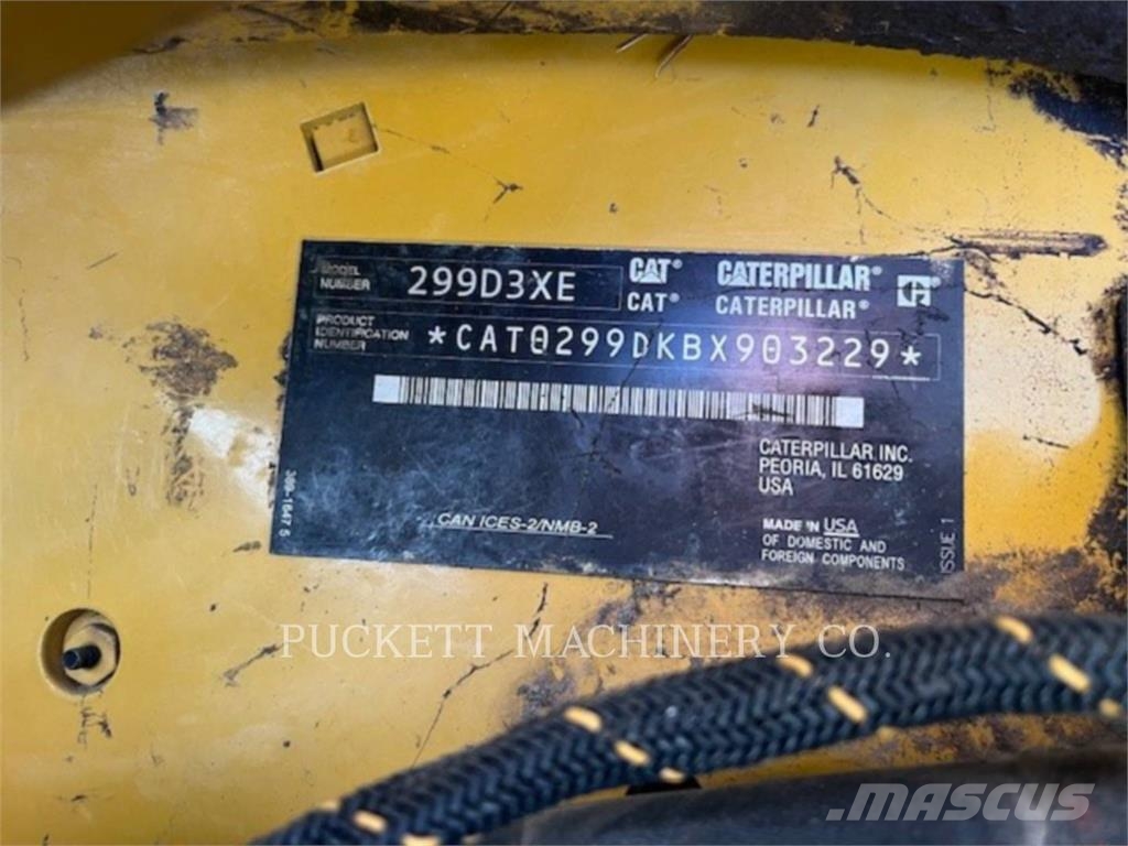 CAT 299D3XE 推土機