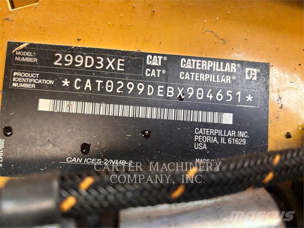 CAT 299D3XE Lietoti riteņu kompaktiekrāvēji